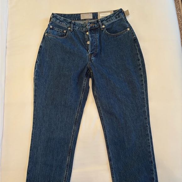Everlane Dark Blue Curvy Jeans - Picture 2 of 2
